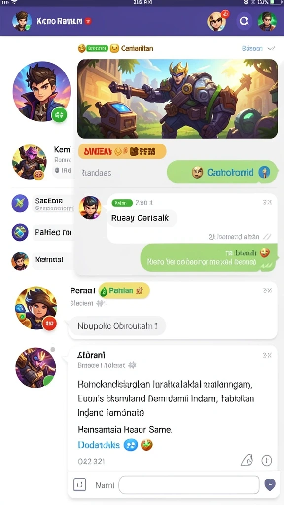 Tampilan antarmuka yang menarik dan mudah digunakan.