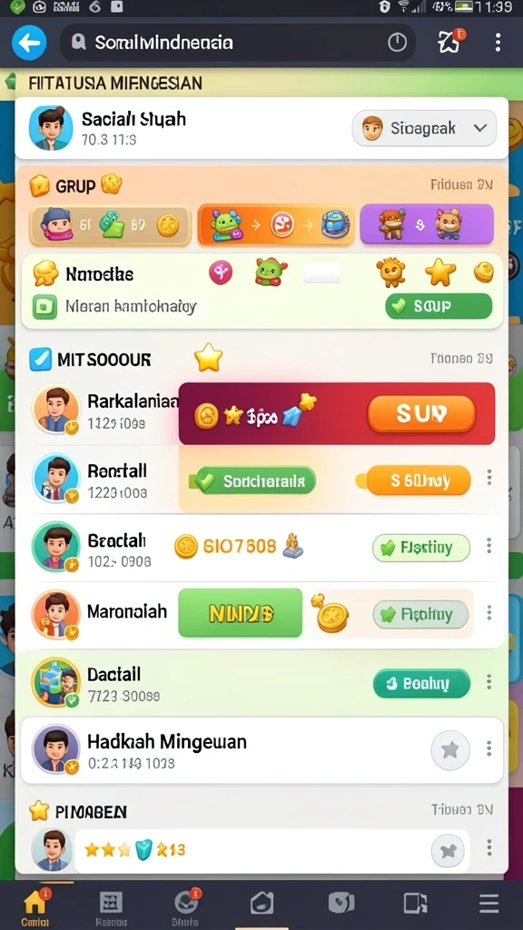 Tampilan antarmuka yang modern dan intuitif.