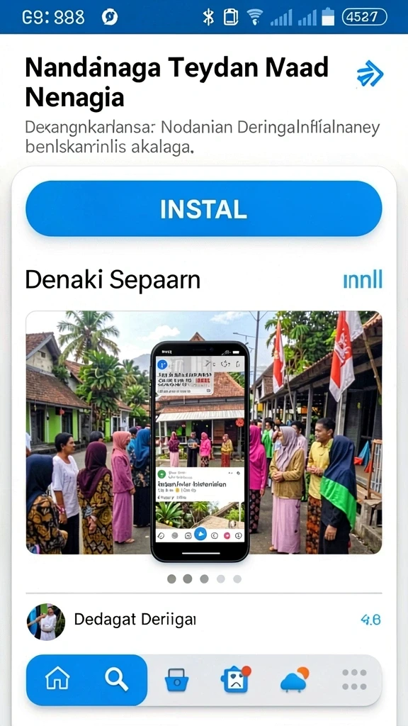 Tampilan antarmuka yang menarik dan intuitif.