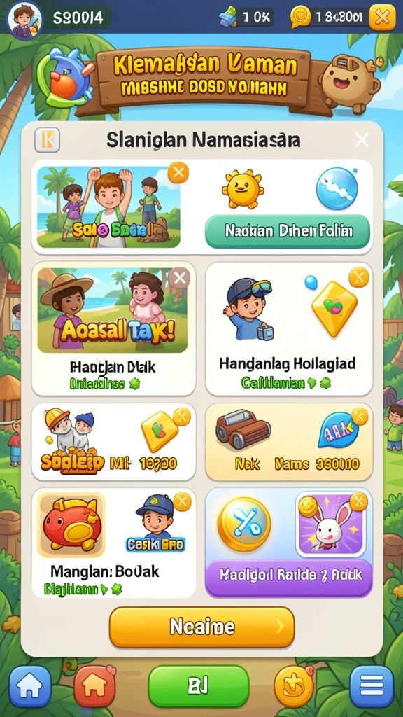 Berbagai tema slot yang memikat untuk dipilih.