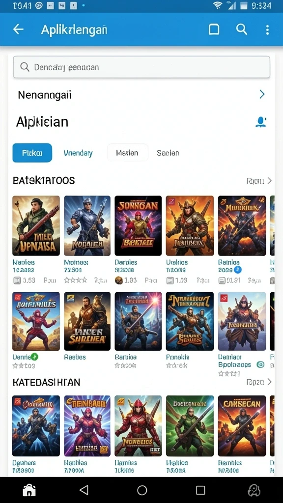 Tampilan antarmuka yang menarik dan intuitif.