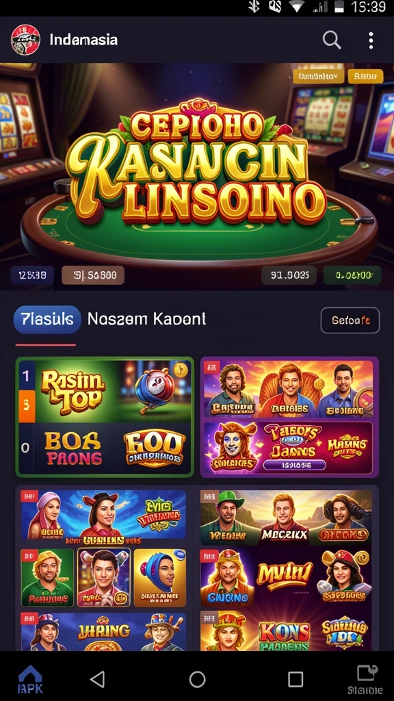 Berbagai pilihan permainan judi yang mendebarkan.
