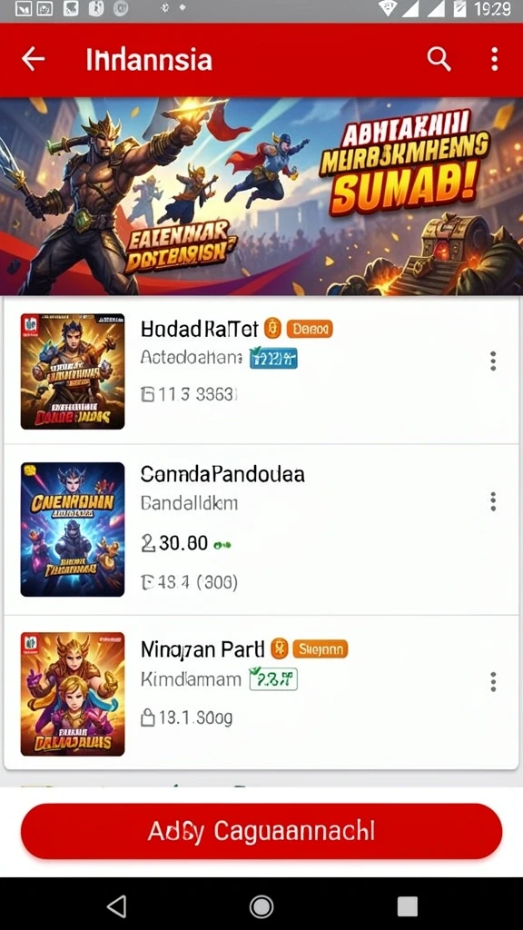 Tampilan antarmuka DEWAKOIN99 yang modern dan menarik.