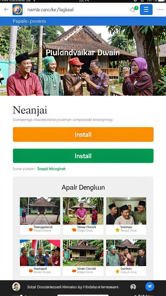 Tampilan antarmuka yang menarik dan intuitif.