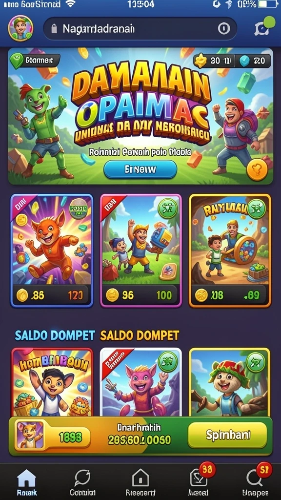 Mode permainan baru yang menantang dan seru.