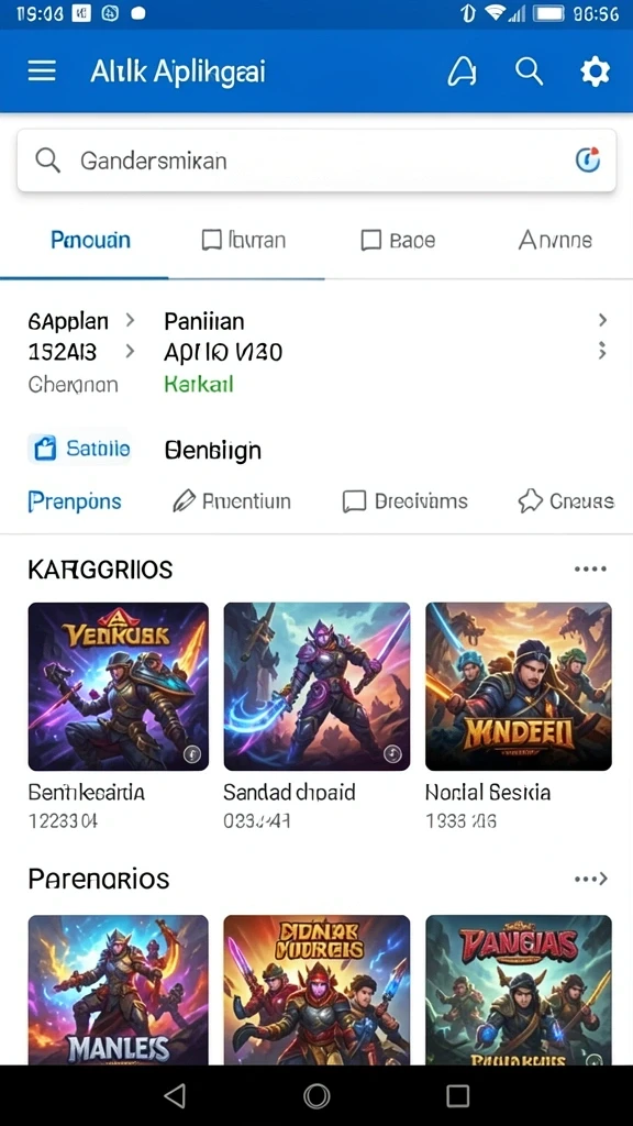 Aksi seru di dalam permainan dengan efek visual menakjubkan.