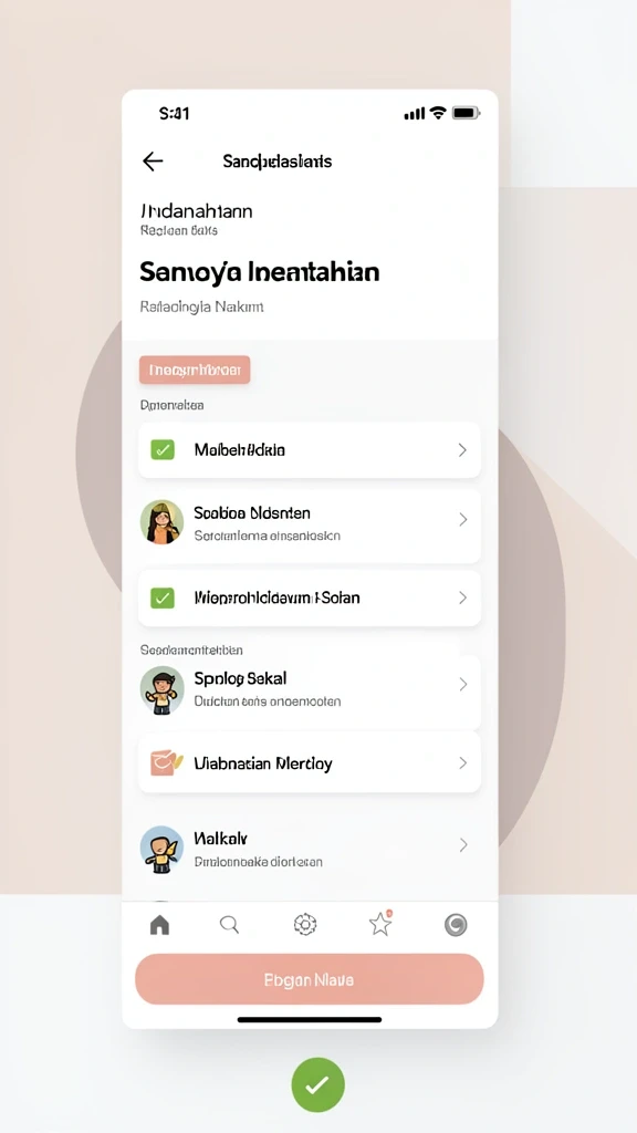 Tampilan antarmuka yang modern dan intuitif.