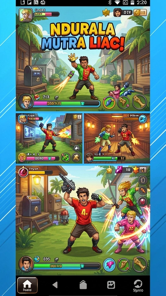 Mode turnamen yang seru dengan hadiah menarik.