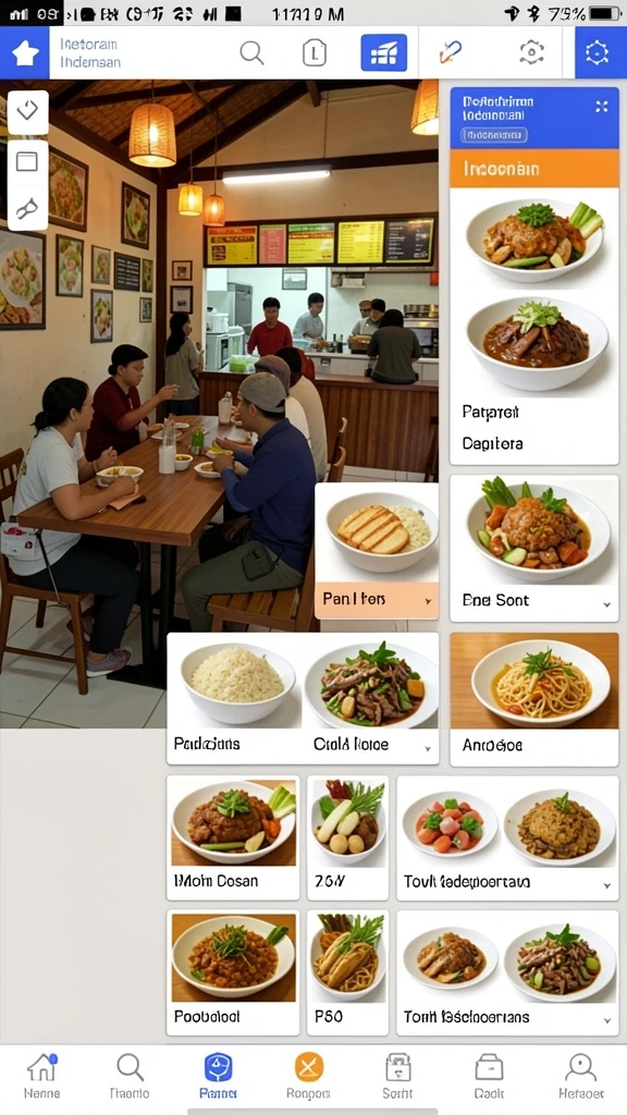 Berbagai macam permainan tersedia untuk dimainkan.