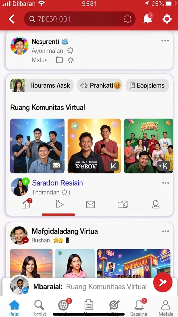 Antarmuka pengguna yang menarik dan mudah dinavigasi.