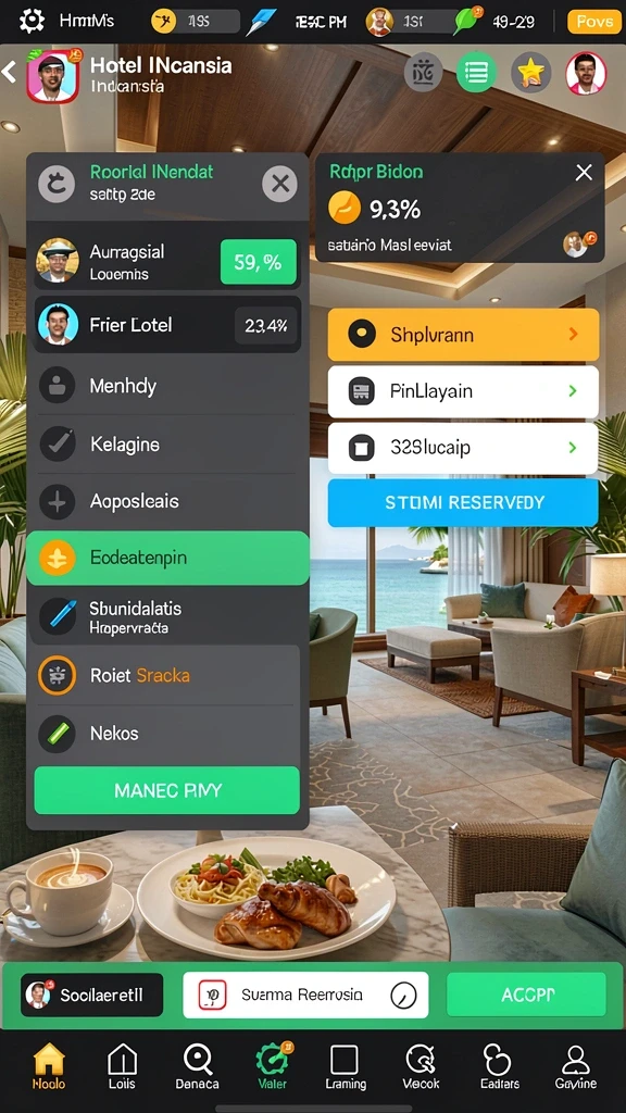 Aktivitas turnamen yang seru dan menyenangkan.