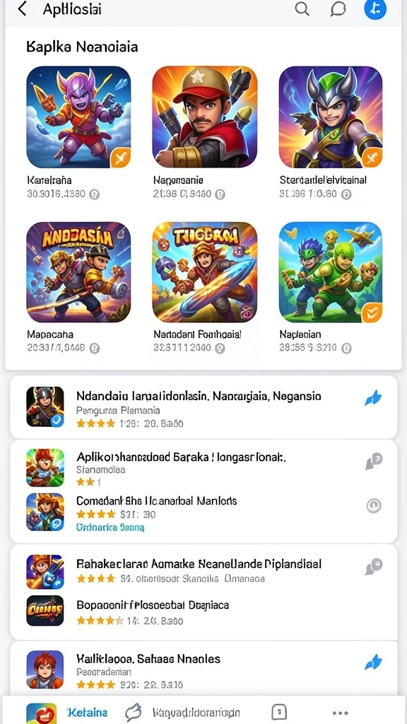 Menampilkan berbagai jenis permainan poker yang tersedia.