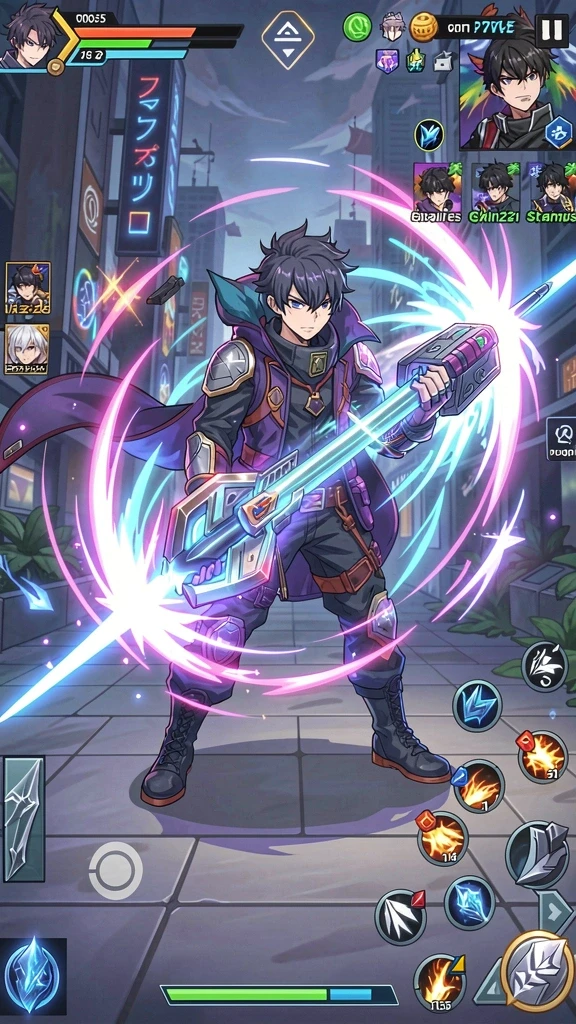 Gameplay seru dengan berbagai pilihan permainan.