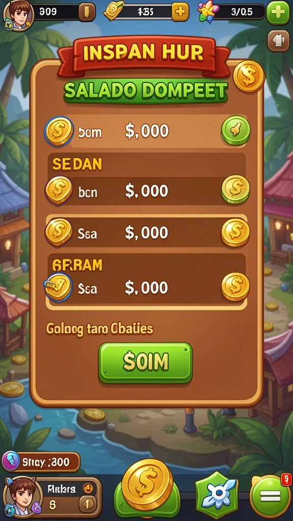Tampilan antarmuka LEDAK388 yang menarik dan intuitif.