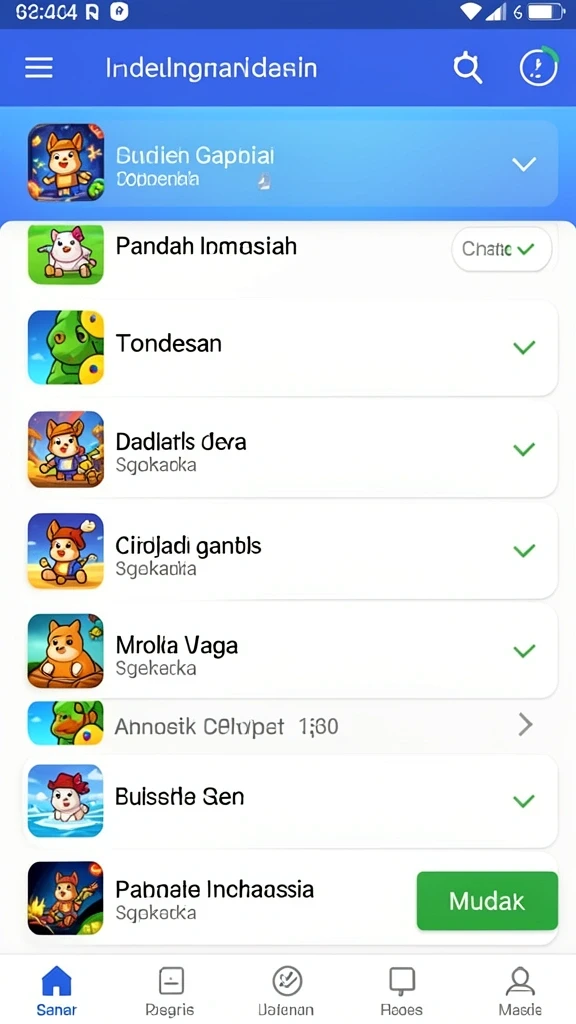 Beragam pilihan tema slot yang memikat.