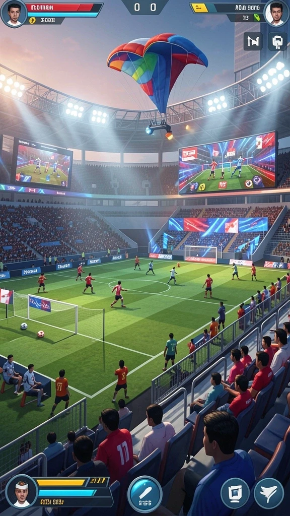 Mode multiplayer yang menyenangkan untuk dimainkan bersama teman.