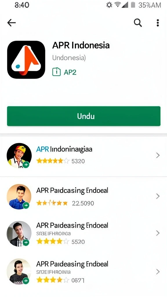 Koleksi permainan kartu yang beragam dan menarik.