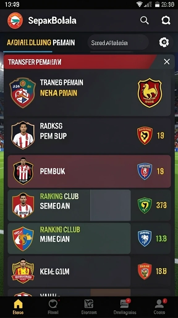 Tampilan antarmuka yang menarik dan user-friendly.