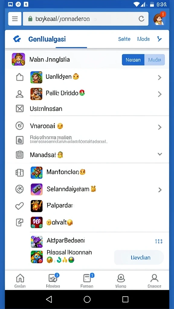 Tampilan antarmuka yang modern dan mudah digunakan.
