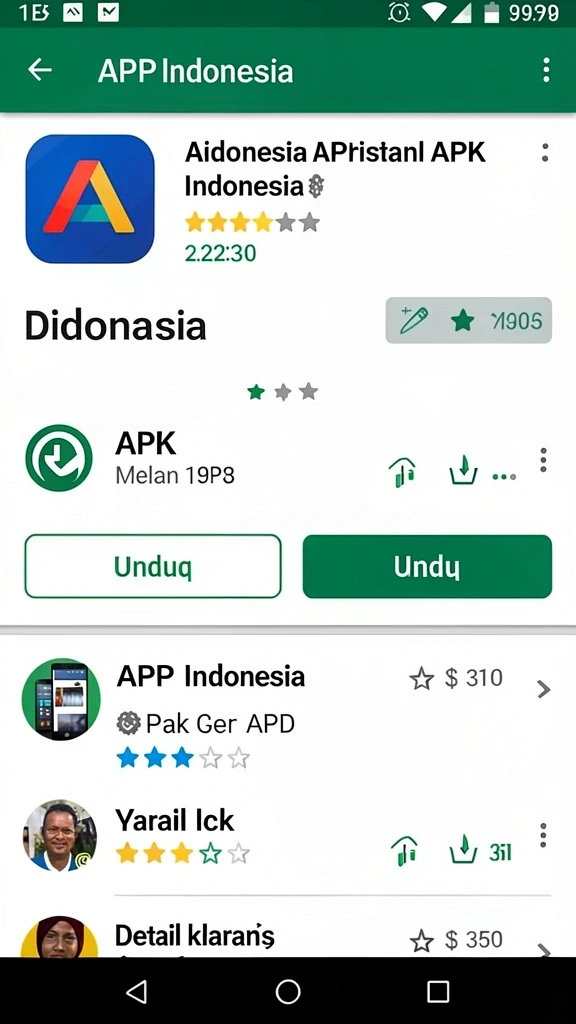 Tampilan antarmuka pengguna yang menarik dan intuitif.