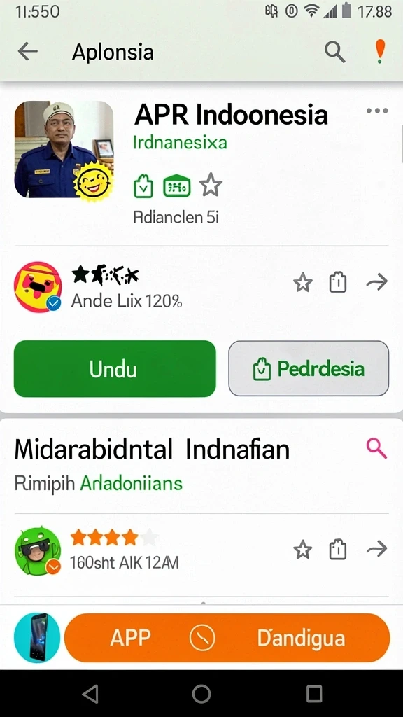Tampilan antarmuka yang ramah pengguna.
