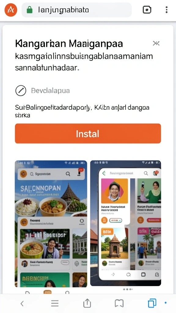 Tampilan dashboard yang menarik dan mudah dinavigasi.