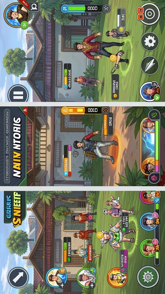 Fitur multiplayer memungkinkan interaksi antar pemain.