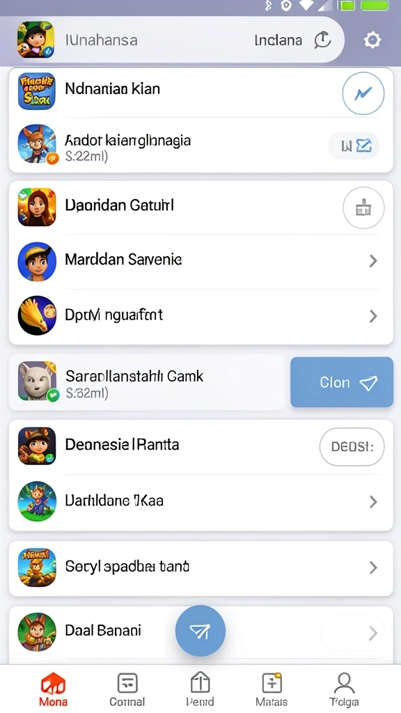 Tampilan antarmuka pengguna yang menarik dan intuitif.