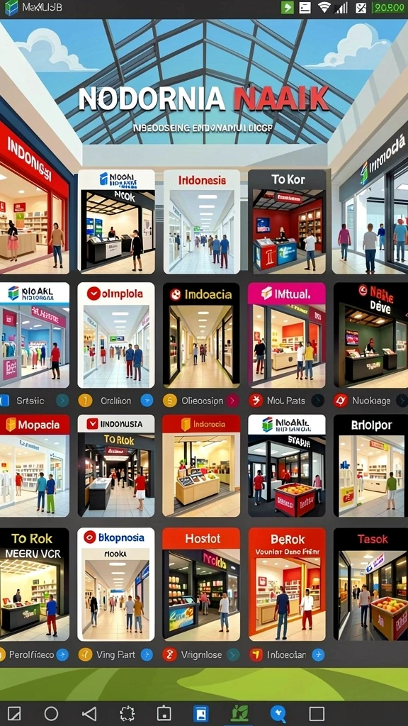 Tampilan antarmuka yang user-friendly dan menarik.